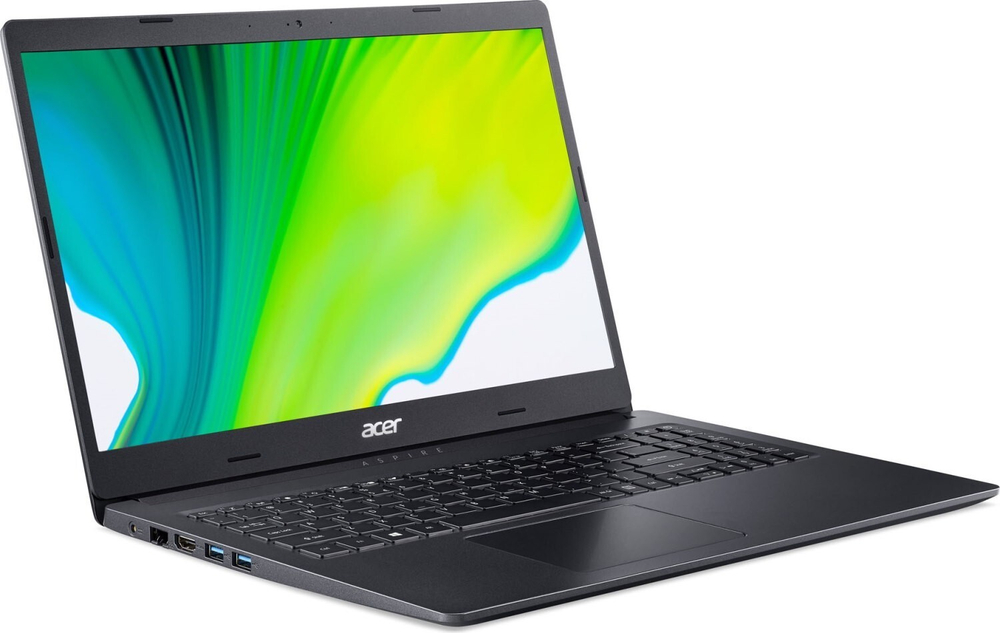 Ноутбук Acer Aspire A315-23-R9GN 15.6; 1920x1080 (Full HD), AMD Ryzen 5 3500U, 2100 МГц/ 8 Гб DDR-4/ 512 Гб SSD/ Radeon Vega 8/ Wi-Fi, Bluetooth, Cam/ Windows 10 Home / чёрный NX.HVTER.00U