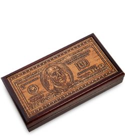 Народные промыслы BST-206 Купюрница «Доллар» (береста)