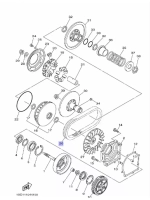 Ремень вариатора для квадроцикла 1XD176410000