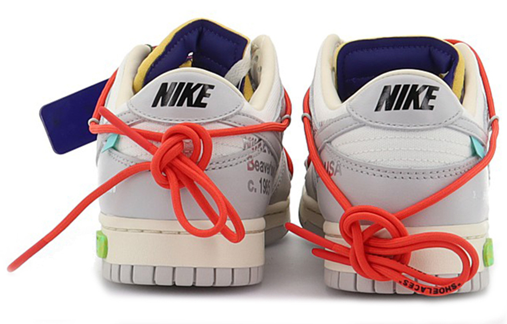 Кроссовки Off-White X Nike Dunk Low The 50 No.23