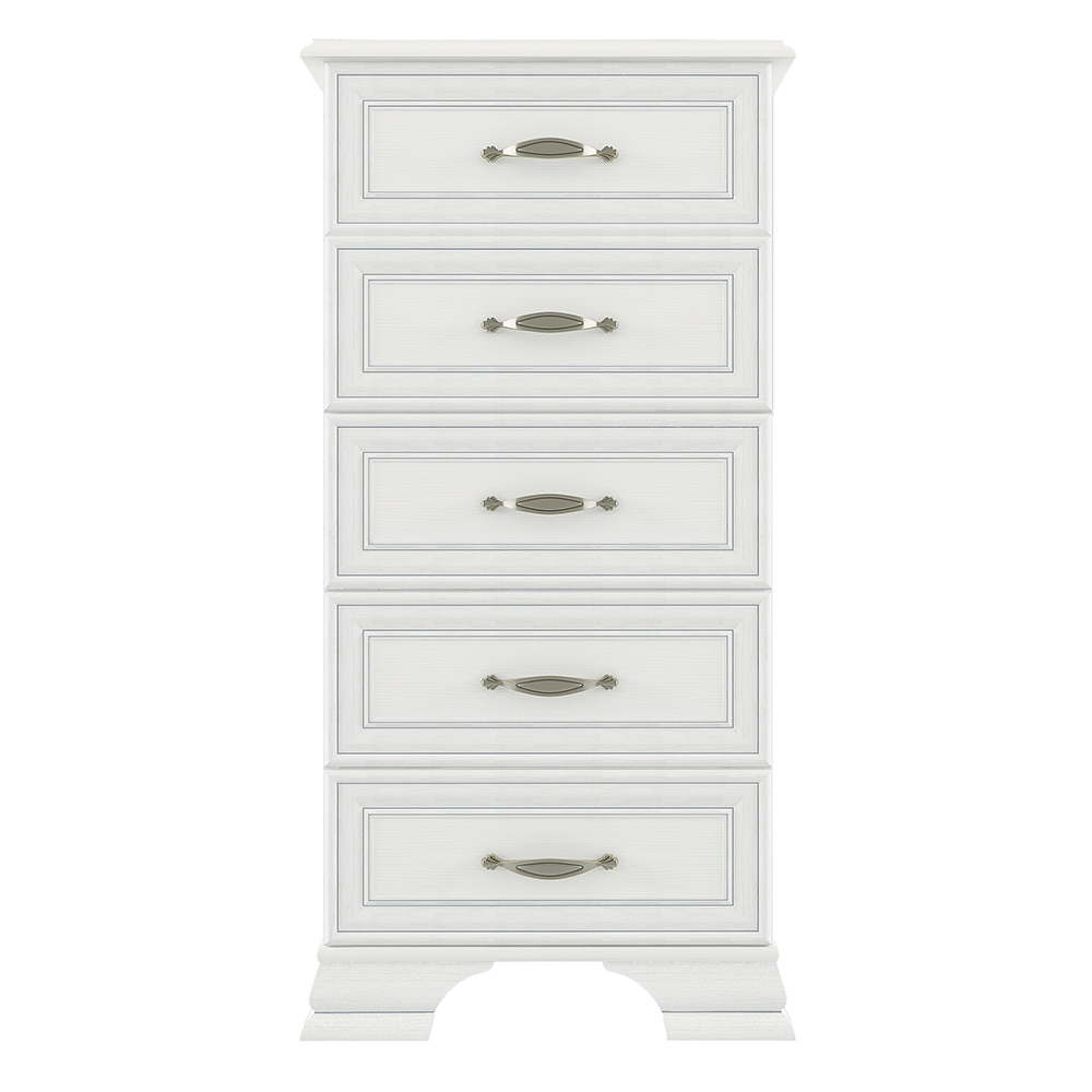 Комод 5S/50, TIFFANY, цвет вудлайн кремовый