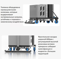 Промышленный пылесос Kardv DL-3010BF, 100л, 3600Вт