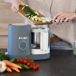 Блендер-пароварка для детского питания 5 в 1 BEABA Babycook Neo серый