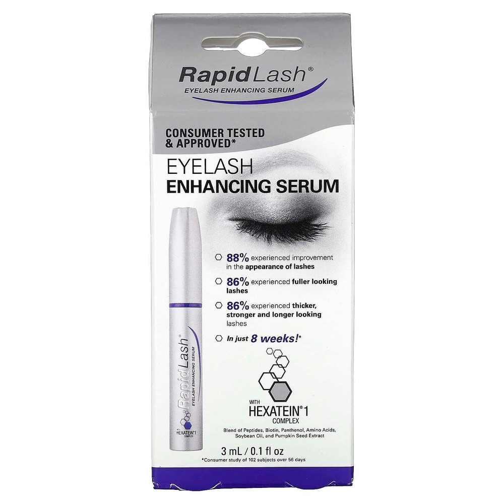 RapidLash, сыворотка для роста ресниц, 3 мл (0,1 жидк. унции)