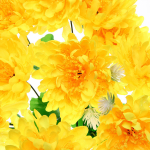 Искусственные цветы «Весеннее вдохновение» 40см 10цветков желтые