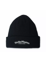 Шапка с помпоном Strikemaster Black Grey White, размер универсальный