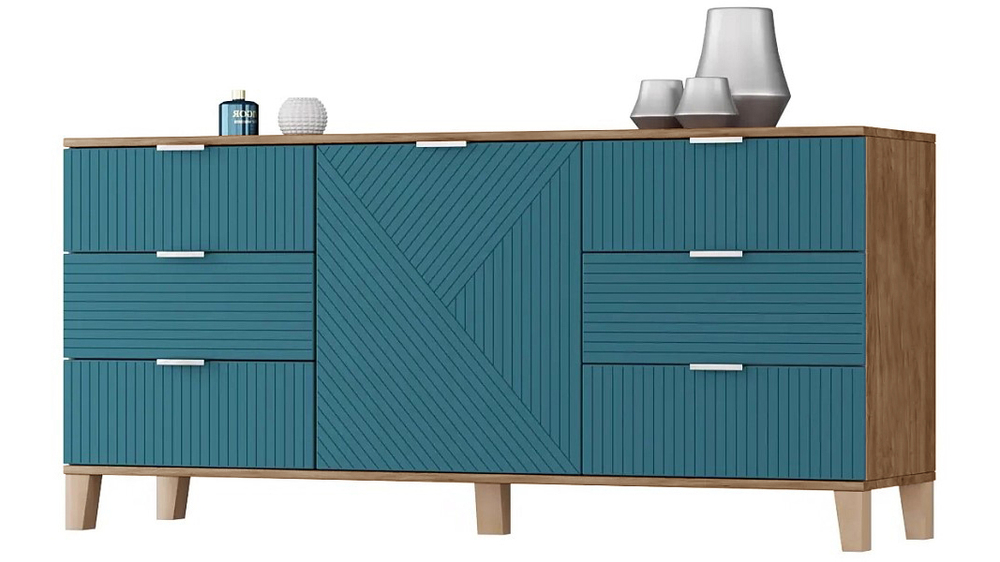 Комод Марвин 33 МДФ 140*40*70 см,    Фиеста