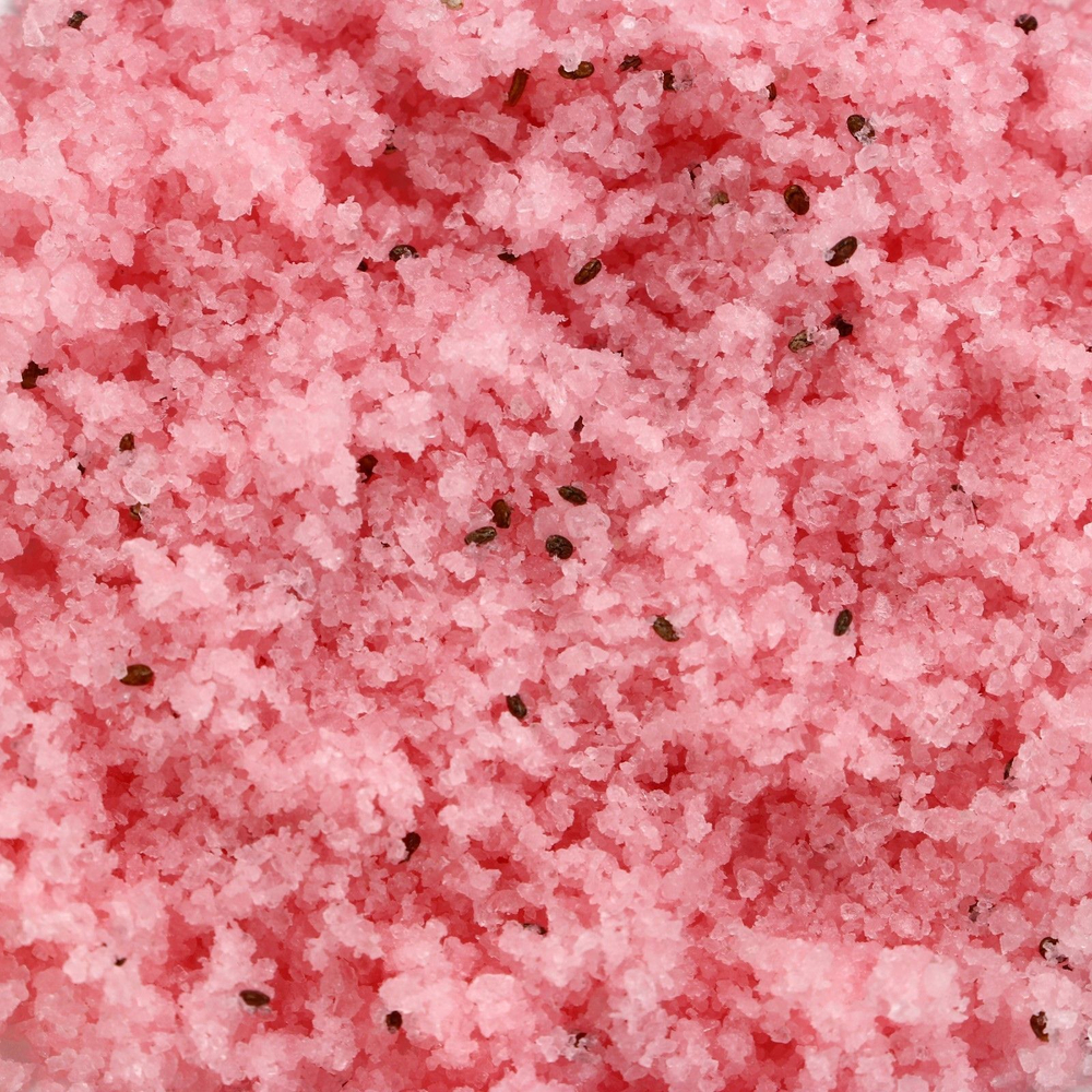 Скраб для тела «Смородиновый сорбет» с ароматом черной смородины - 250 гр.