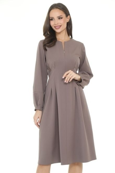 Платье Стильная осень (латте) Diolche