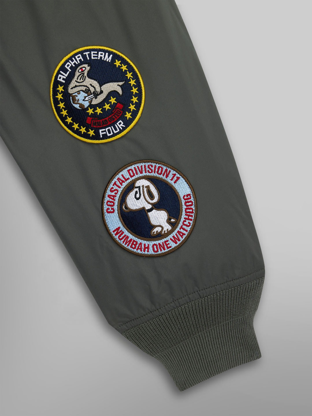 Ветровка мужская ALPHA INDUSTRIES CWU 36/P RELAXED PATCHED FLIGHT JACKET