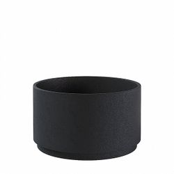 Кашпо CYLINDER XL NERO D70 H45