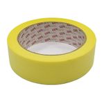 ЛЮКСТЕЙП Малярная лента 0,025х50м жёлтая---