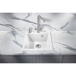 Мойка для кухни MILACIO Murcia 46 Cuarzo MC.77032, белый