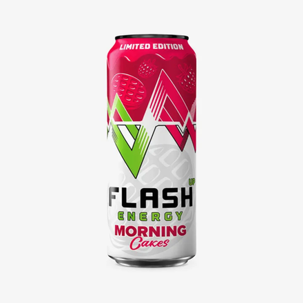 Энергетический напиток Flash Morning cakes ж/б 0.45 л