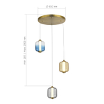 Светильник подвесной SUMMER LED 33W 3000K