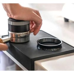 Воронка кольцо для холдера портафильтра d 58 мм черная d 7,5 см h2,9 см алюм. P.L.- Barbossa