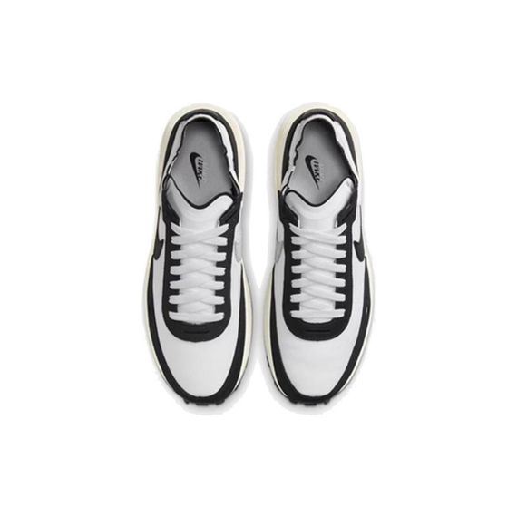 NIKE Waffle One Повседневная обувь Низкий Топ Черно-белая панда Мужская