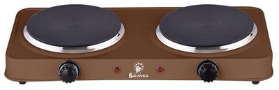 Электроплита "ВАСИЛИСА" ВА-903 диск двухконфорочная коричневый