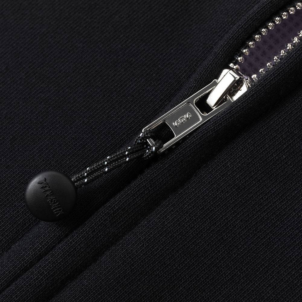 Худи Ymkashix Zip HTF черный/пыльно-фиолетовый