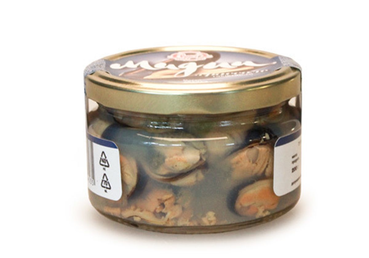 Мясо мидий в собственном соку, 200г