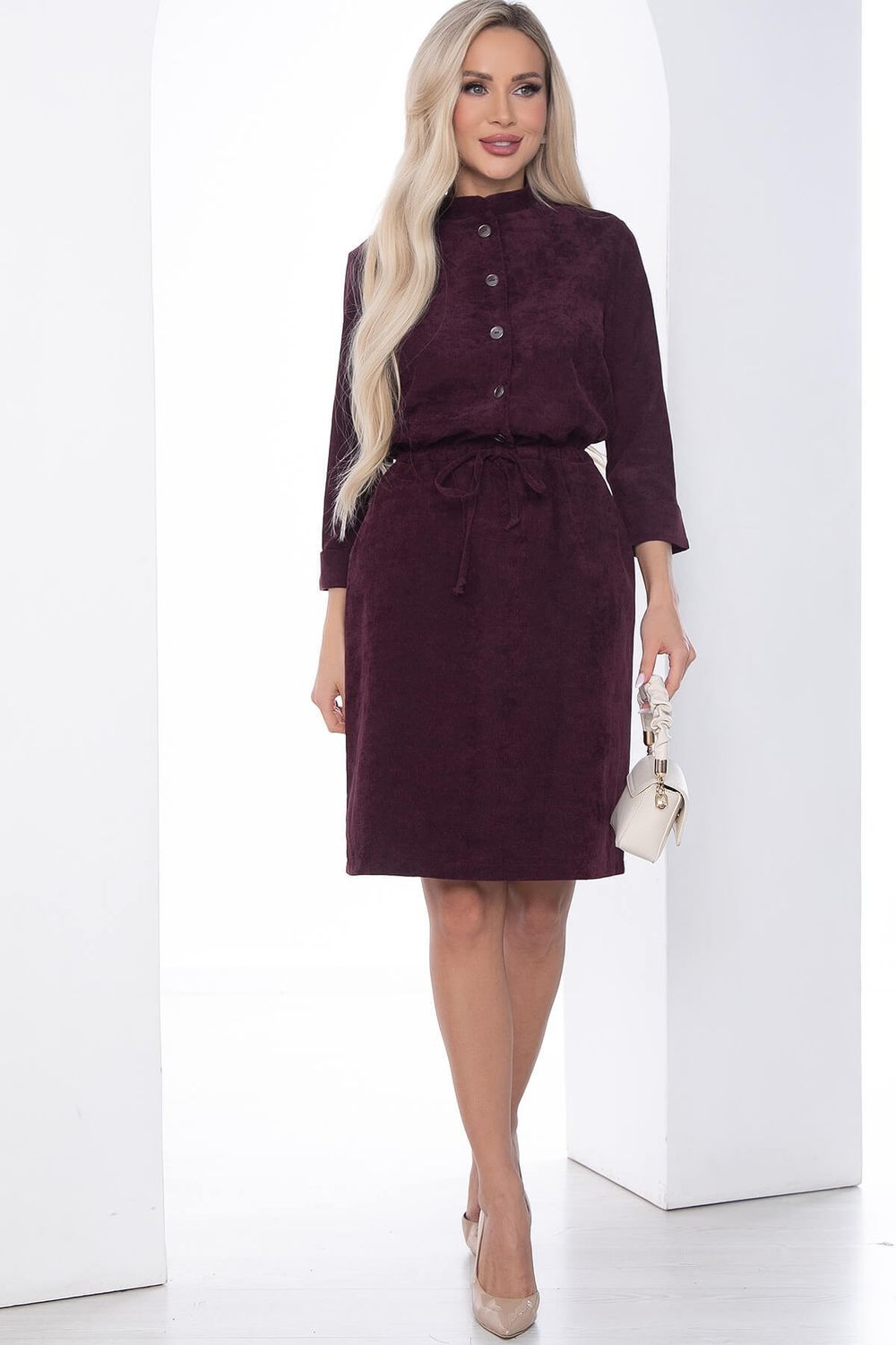 Платье Сафари (бордо) П0783 LT Collection