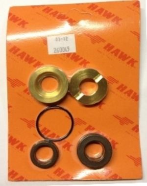 Ремкомплект уплотнений 15 мм HAWK HD (1 порш.) (260045) с латунью