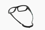 Спортивные очки с диоптриями Demetz Softness R / Black / Light Mint Colorless Cat.0