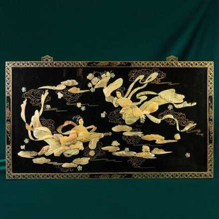 Винтаж: Настенное панно в стиле Шинуазри