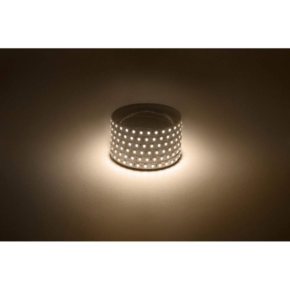 Светодиодная лента ЭРА LS2835-120LED-IP20-WW теплый белый 1 год | Светодиодные ленты 12В 1 год