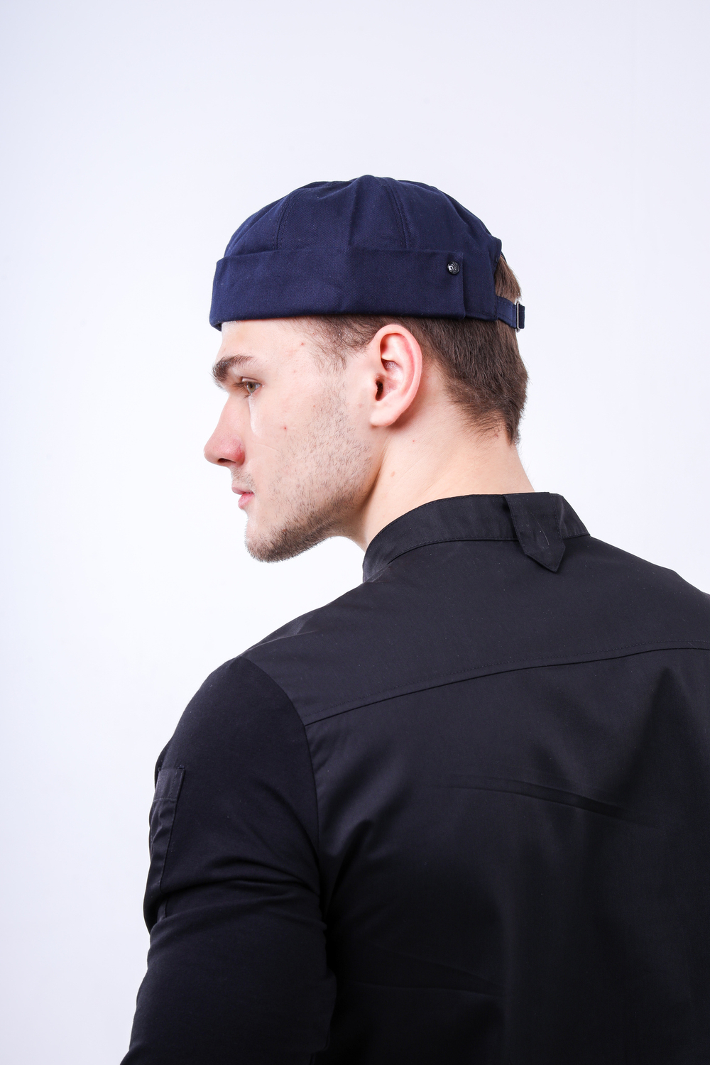 Докер navy кепка без козырька