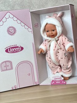 Кукла Llorens мягконабивная 31см Little Baby Girl (63302)