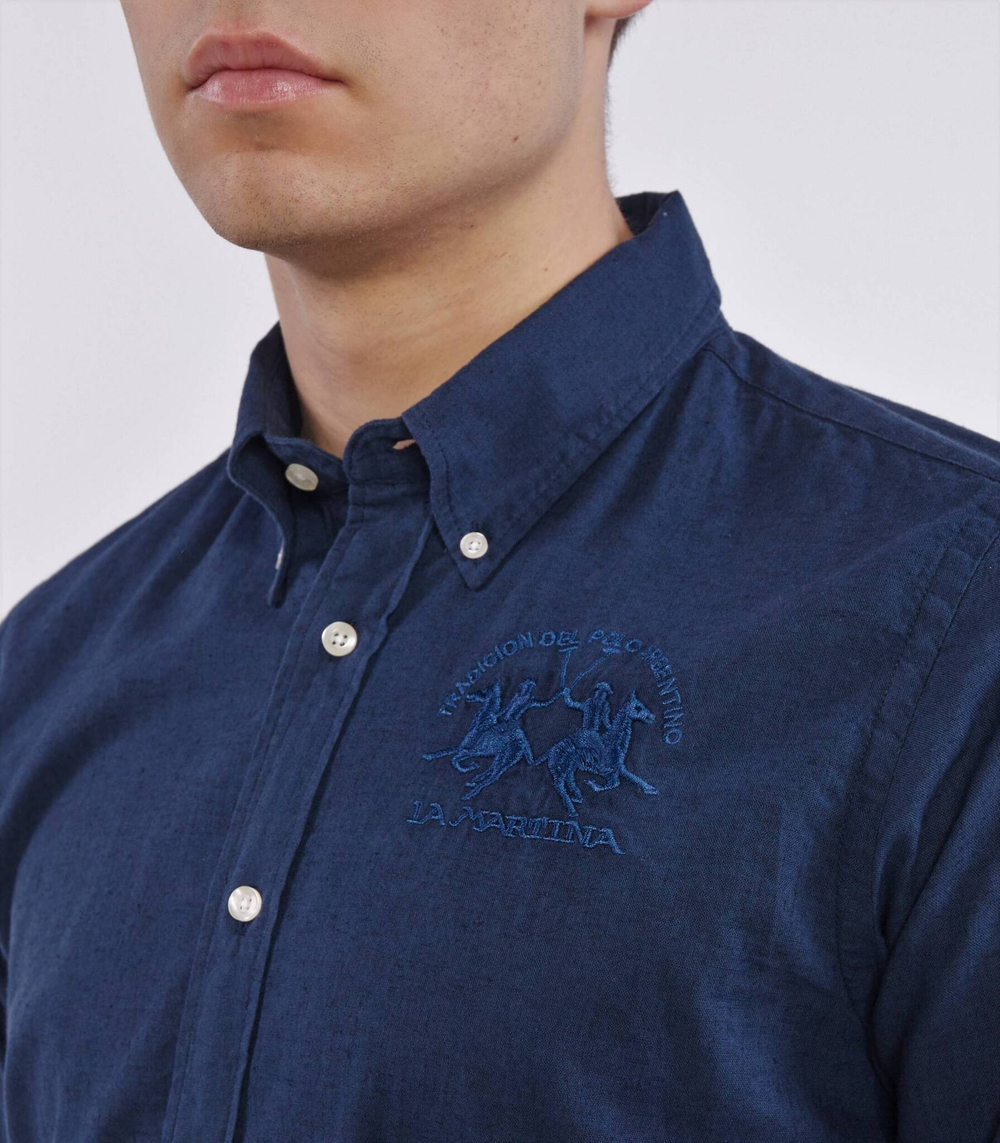 Рубашка La Martina - темно-синий(VMC004 TL072)
