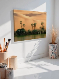Картина на стену 40 X 50 Оазис в пустыне