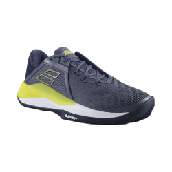 Мужские теннисные кроссовки Babolat Propulse Fury 3 Clay Court Shoe Men - Dark Grey, Neon Green
