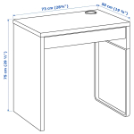 Детский стол и стул - IKEA MICKE/GUNRIK, белый, Микке/Гунрик ИКЕА