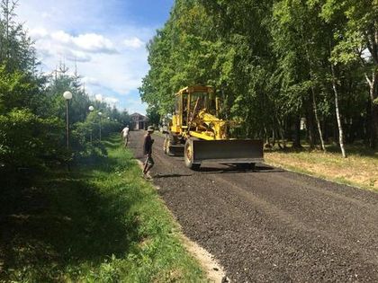 Асфальтировка подъездной дороги. Фотоотчет №1