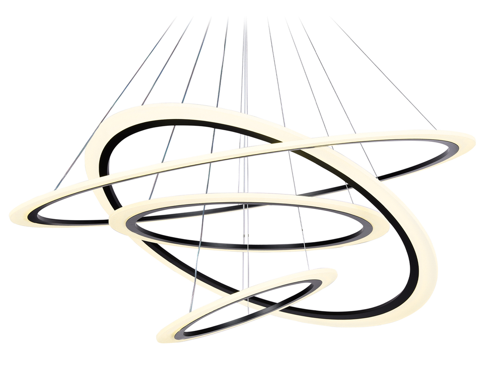 FA4365/4 BK черный 235W 3000K/4200K/6400K D1000*870 (ПДУ РАДИО 2.4G)