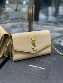 Saint Laurent Uptown Chain Wallet 19 cm