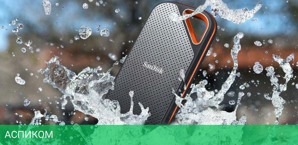 Внешний накопитель SanDisk Extreme Pro Portable V2 1TB (SDSSDE81-1T00-G25)