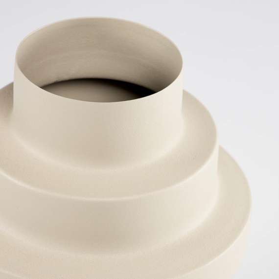 Ваза Tami 23 см бежевая