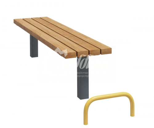 Скамья для пресса прямая «Фристайл»