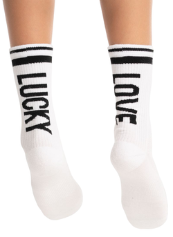Теннисные носки Lucky in Love Core Crew 2P - White