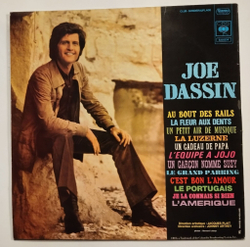 Винтажная виниловая пластинка LP Joe Dassin Club Edition (Holland 1970)