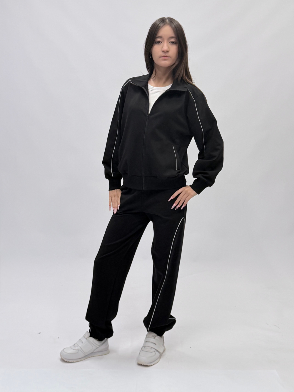 Брюки трикотажные для девочки 8-12 лет Милашка Сьюзи