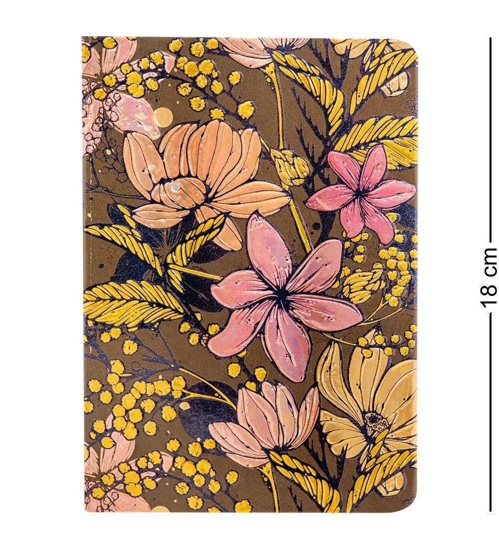 BM-06/1 Блокнот сред. «Весенние цветы» (3D твердая обложка)