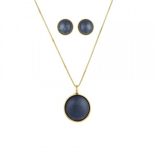 Комплект PossebonPearl Blue Aventurine S1565.23 B/G