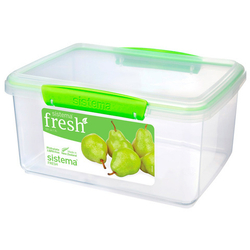 Контейнер 3л Sistema Fresh зеленый