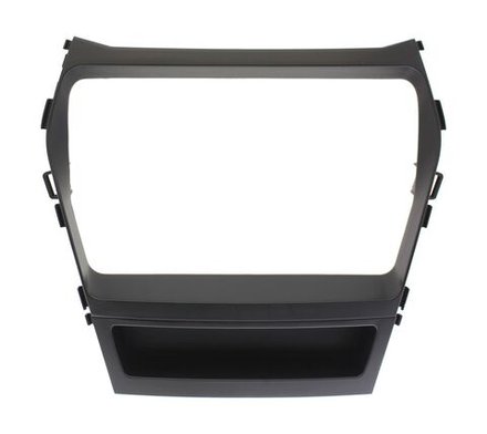 Комплект рамки с разъёмами 9"+CAN Hyundai Santa Fe 2012-2018 климат на ШГУ, поддержка усилителя и 360 - Car-Smart 7004C