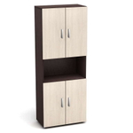 Шкаф для документов с 2 комплектами дверей КАНЦ