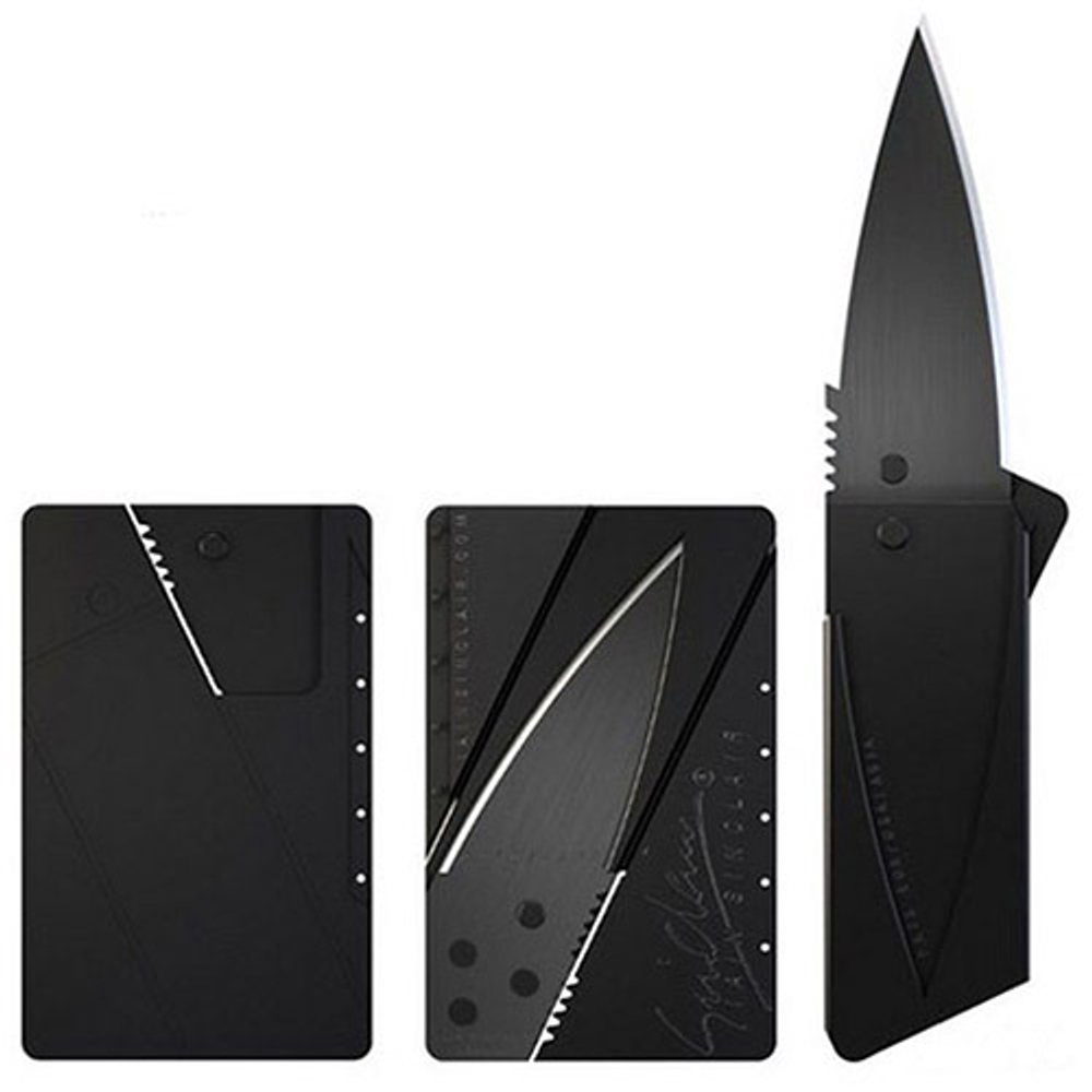 Нож кредитка CardSharp - складной карта нож